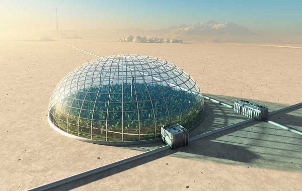 Cam Kubbeler, Mars'a Giden İlk İnsanların Yaşam Yeri Olacak