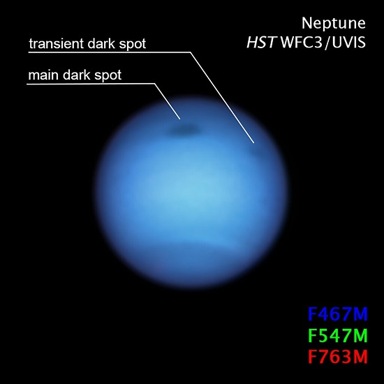 Neptune’s Weird Dark