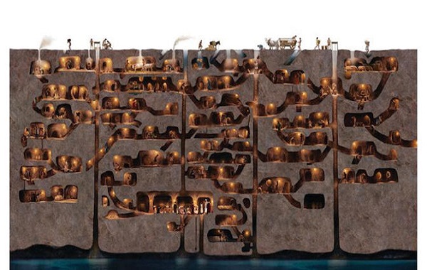 Massive Underground City