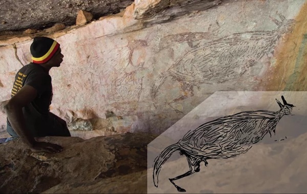 Avustralyada Bir Mağarada