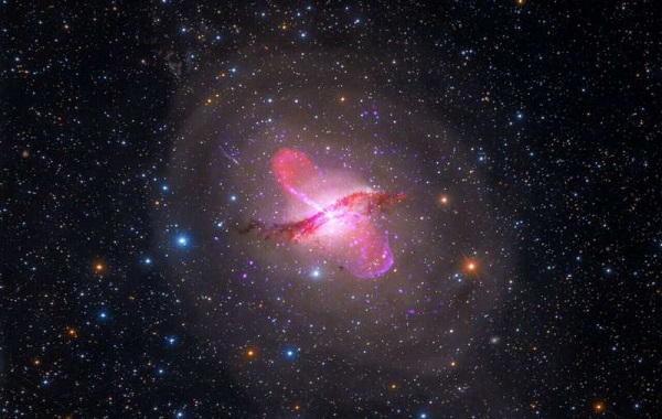 Peering into a galaxy's