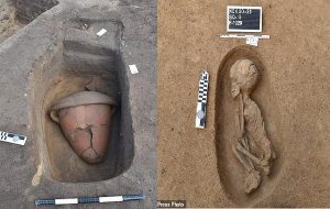 Nil Deltasında 5000 ila 8000 Yıllık 110 Antik Mezar ve Çanak Çömlek Keşfedildi