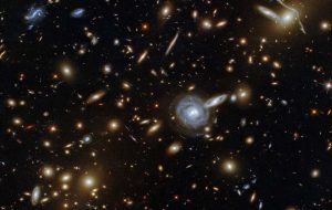 Hubble gazes at a galactic
