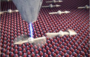 Scientists overhear two atoms
