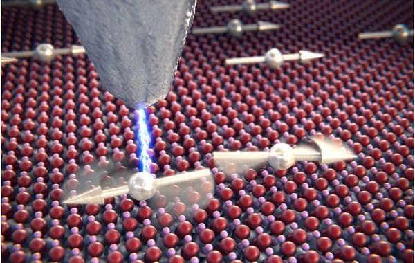 Scientists overhear two atoms