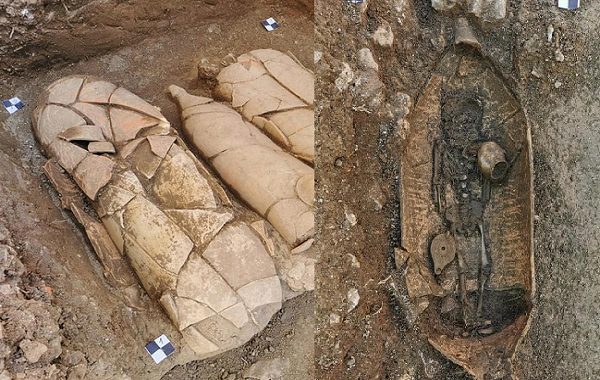 Dev Küplerin İçinde 4. Yüzyıla Ait İskeletlerin Olduğu Nekropol Bulundu