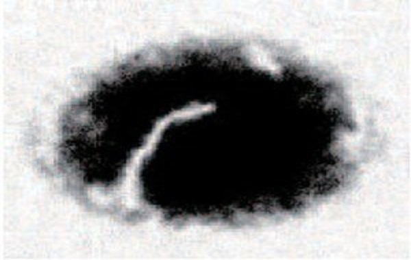 Mystery object caused by spontaneous