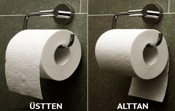 Uzmanlar Tuvalet Kağıdının Doğru Yönde Asılması İçin Uyarıyor