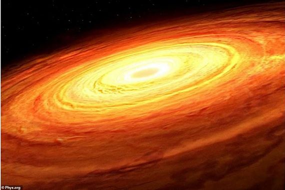 Kara Delikler Gaz ve Yıldızları Tüketirken,'Geğirme'ye Benzer Işık Titreşimleri Yayıyor