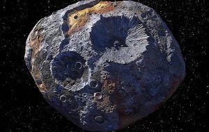 Yeni Ölçümler Doğruluyor: Psyche Asteroidi 10 Bin Katrilyon Dolarlık Değerli Metalle Dolu