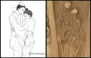 Çinde Keşfedilen 1500 Yıllık Sonsuz Aşk Çiftinde Kadın Kendini Feda Etmiş Olabilir