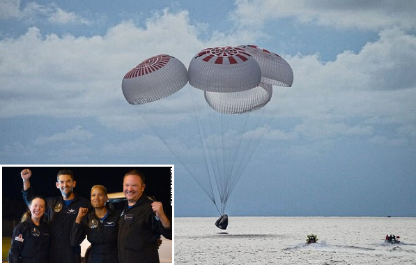 İnsanlık Tarihinde İlk Kez, Tamamen Sivillerden Oluşan Bir Ekip Yörüngeyi Ziyaret Etti ve Döndü