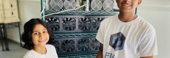 9 ve 14 Yaşındaki Kardeşler Kripto Para Madenciliğiyle Ayda 30.000$ Kazanıyor