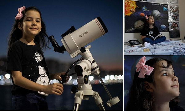 Dünyanın En Genç Astronomu "8 yaşındaki Nicole" Şimdiden 18 Keşif Yaptı