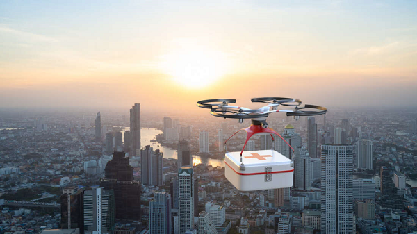 Dünyada İlk Defa Bir Drone, Organ Nakli İçin Hastaneye Akciğer Taşıdı