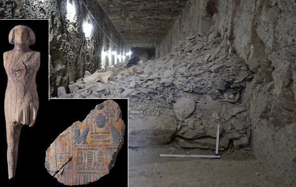 İçinde Antik Eserler "Çöplüğü" Bulunan Bir Mezar Keşfedildi