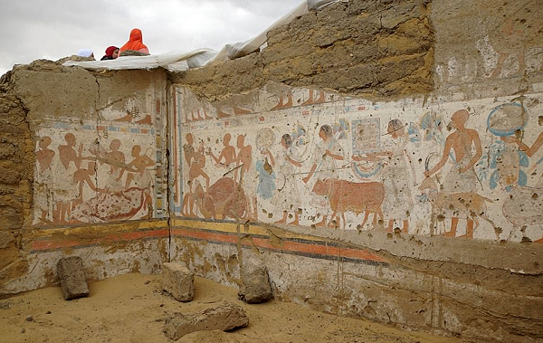 Arkeologların Keşfettiği 3200 Yıllık Mezar Kral II. Ramses'in Baş Hazinedarına Ait Çıktı