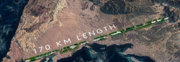 Suudi Arabistan Arabaları ve Sokakları Olmayan Yeşil Şehrin İnşasına Başladı