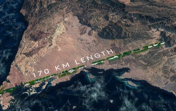 Suudi Arabistan Arabaları ve Sokakları Olmayan Yeşil Şehrin İnşasına Başladı