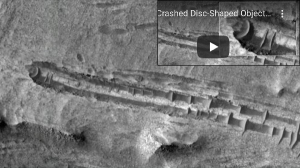 Anomali Avcısına Göre Mars Yüzeyine Çarpmış 'Uçan Bir Daire' Var