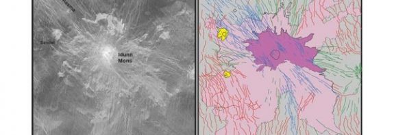New evidence hints at volcanic activity within Venuses' Idunn Mons
