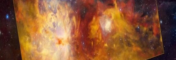 The Flame Nebula Blazes Like a Cosmic Bonfire in This Stunning New Image