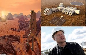 No meat on Mars! Future Martians will have to be VEGAN to live in Elon Musk's Red Planet colony where people will live in glass domes and grow their own food in solar-powered hydroponic farms