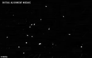 NASA unveils the first EVER images from its James Webb Space Telescope including a SELFIE - but reassures the blurry snaps are just a 'starting point' as it fine-tunes its mirrors