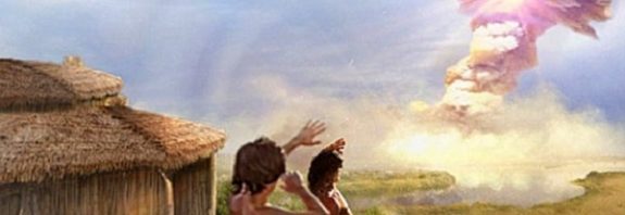 Near-Earth Comet Exploded over North America about 1,500 Years Ago