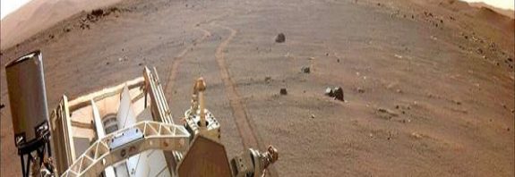 Perseverance rover hightails it to Martian delta