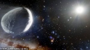 Mega Kuyruklu Yıldızın 128 Km Genişliğinde 500 Ton Ağırlında Olduğu Bulundu