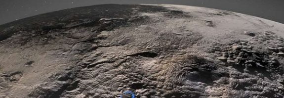Giant ice volcanoes identified on Pluto