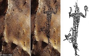 Largest known Native America cave art dating back 1,000 years - including a 10ft depiction of a RATTLKESNAKE - is uncovered using 3D scans