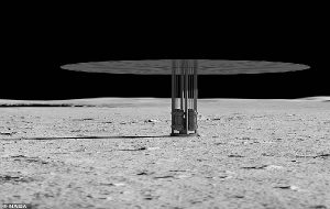 NASA wants to put a nuclear reactor on the MOON by 2030: US space agency shortlists three design concepts that could turn Earth's satellite into an orbiting power station