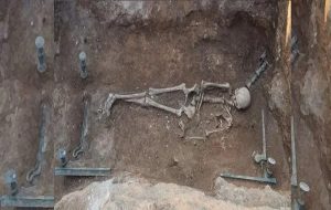 2100-Year-Old Skeleton of Greek Woman Found Lying on Bronze 'Mermaid Bed'