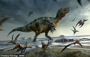 Crocodile-faced dinosaur unearthed on the Isle of Wight 'may be largest land predator to roam Europe': Two-legged spinosaur was 32ft long – the same as a London Bus