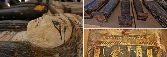 Mısırın Sakkara Köyünde 2500 Yıllık Yüzlerce Mumya Keşfedildi