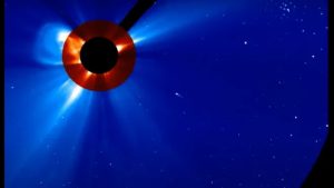 NASA nın Uzay Aracı Görüntüledi Kuyruklu Yıldız Güneş e Çarptı