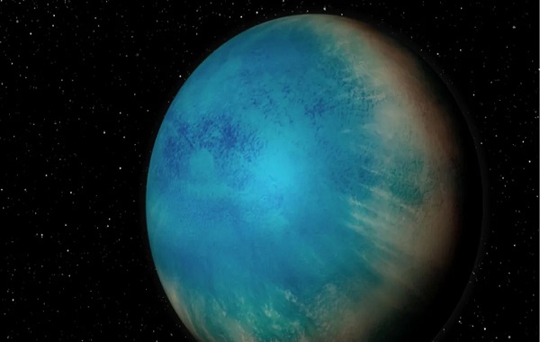 A new exoplanet 100 light years from Earth may be entirely covered in water