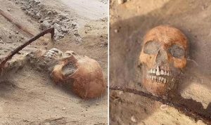 Kadın Vampir İskeleti Keşfedildi Ayak Parmağındaki Ayrıntı Dikkat Çekti