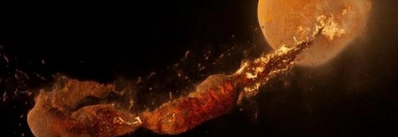 Supercomputer Simulations Reveal How a Giant Impact Could Have Formed the Moon