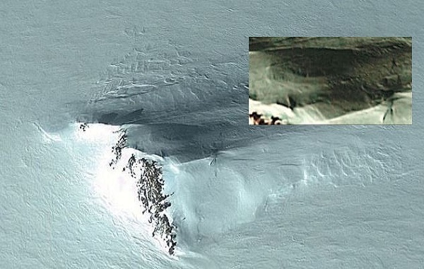 The Melting Snow On Antarctica Uncovers A Long Lost Underground City Built By A Highly Evolved Culture