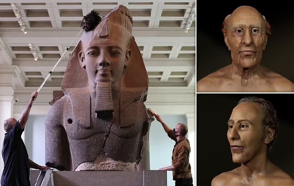 Meet Ramesses II: Scientists reconstruct the 'handsome' face of ancient Egypt's most POWERFUL pharaoh for the first time in 3,200 years