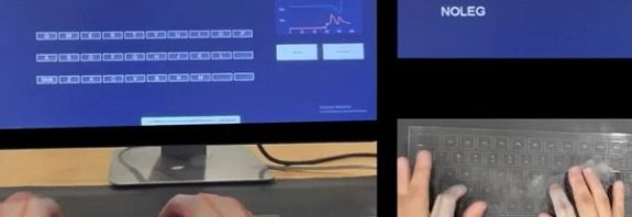 Akıllı cilt geliştirildi Sprey ellerinizi klavyeye dönüştürüyor