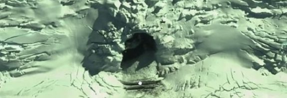 Antarctica Discovery: Mysterious ‘Man-Made’ Cave EXPOSED On Google Maps ‘What Is Hiding?’