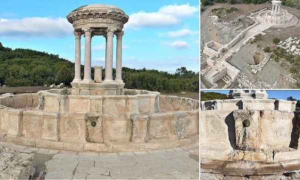 Türkiyenin Gladyatörler Şehrindeki 2000 Yıllık Çeşmeden Yeniden Su Akacak