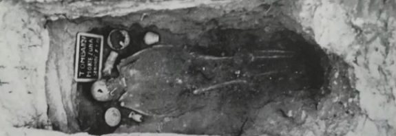 3rd-century-B.C. woman was buried facedown with a nail hole in her skull. Here's why.