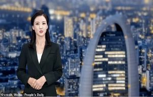 Meet China s AI news anchor Virtual young woman claims to have learned the skills of 'thousands' of presenters - but can only answer pre-set questions with propaganda-driven responses