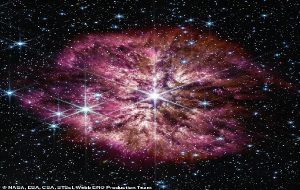 NASA s James Webb Space Telescope spots a huge star 30 times bigger than our sun on the brink of going SUPERNOVA