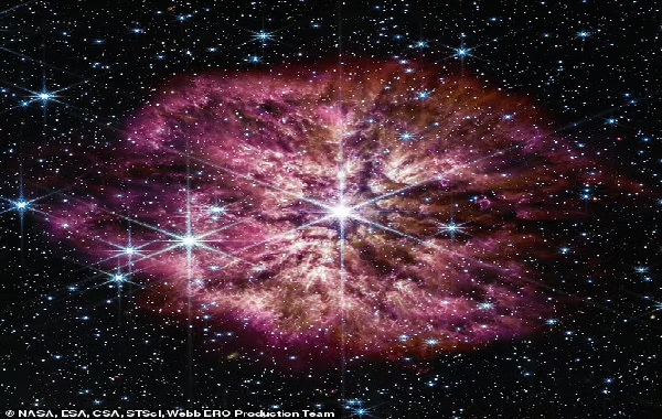 NASA s James Webb Space Telescope spots a huge star 30 times bigger than our sun on the brink of going SUPERNOVA